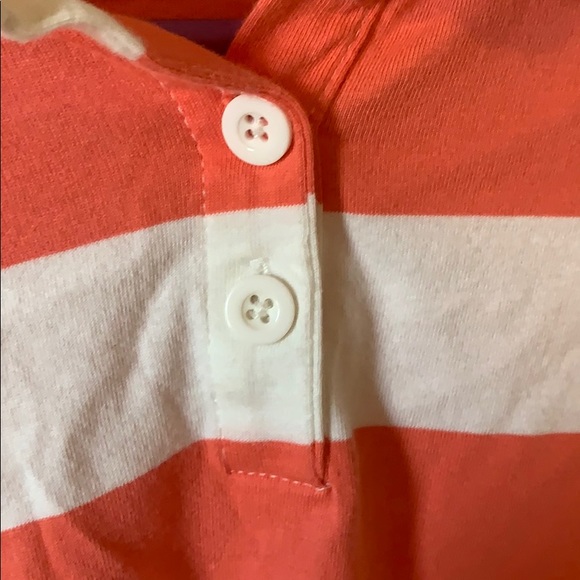 striped collared crop top - Picture 3 of 3